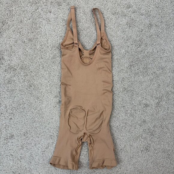 Skims Seamless Sculpt Mid Thigh Bodysuit Womens Size XXS Sienna - Picture 5 of 5
